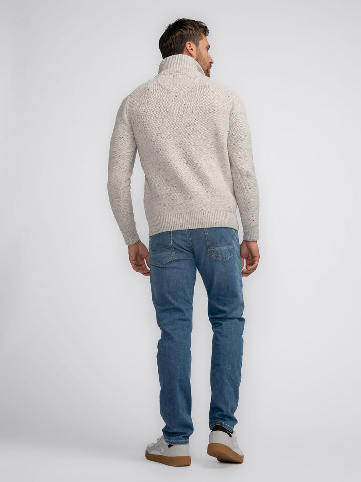 Petrol men M-3040-KWC226 trui heren off-white