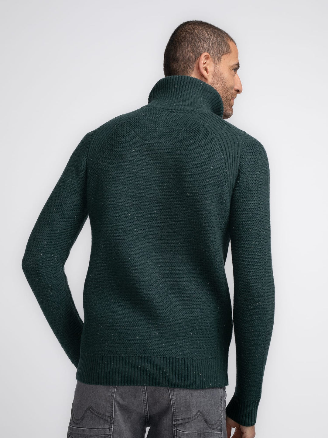 Petrol men M-3040-KWC226 trui heren groen