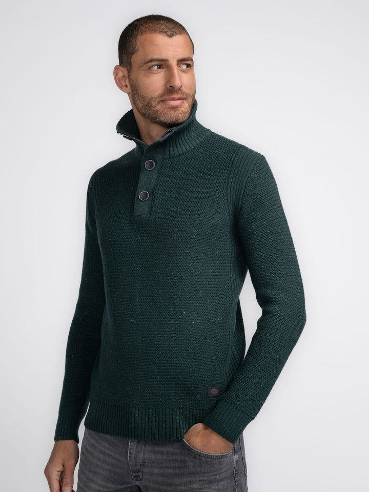 Petrol men M-3040-KWC226 trui heren groen