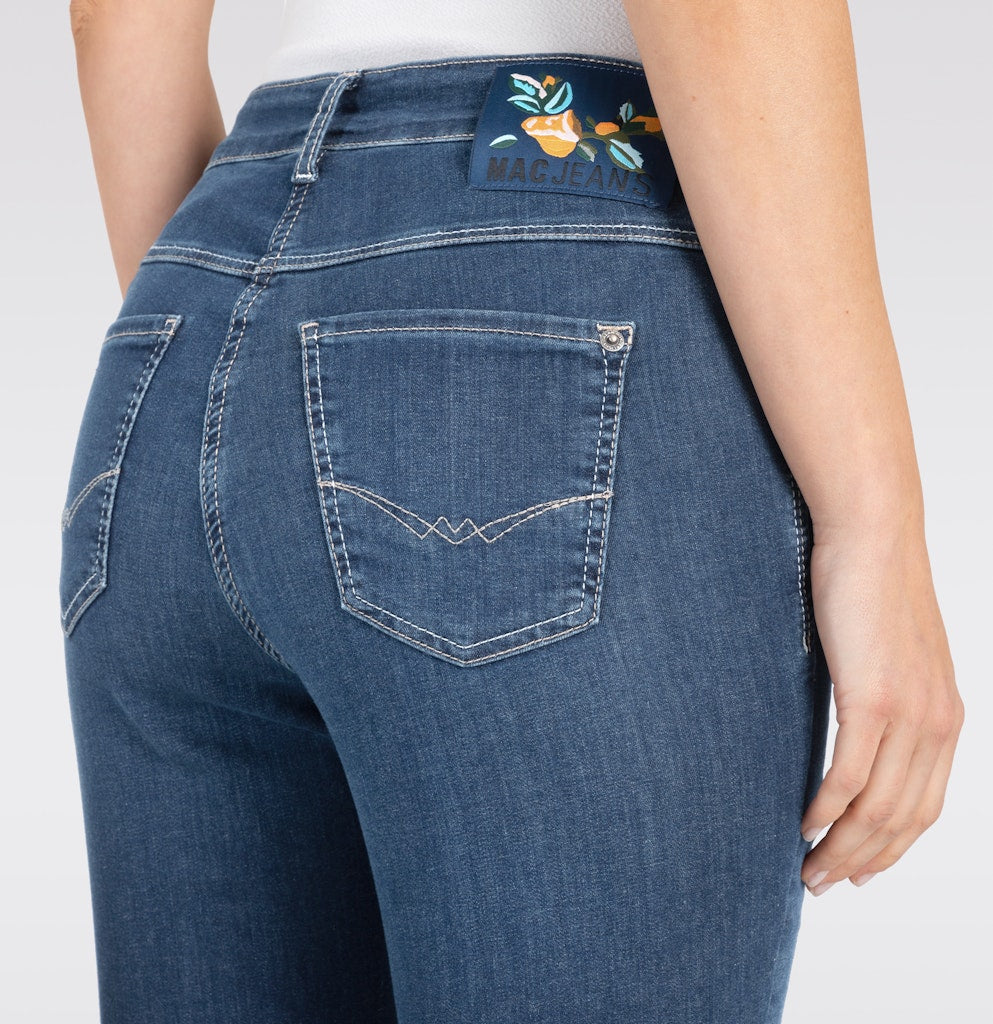 MAC Dream Sun capri jeans blauw denim – dames - Blue Denim