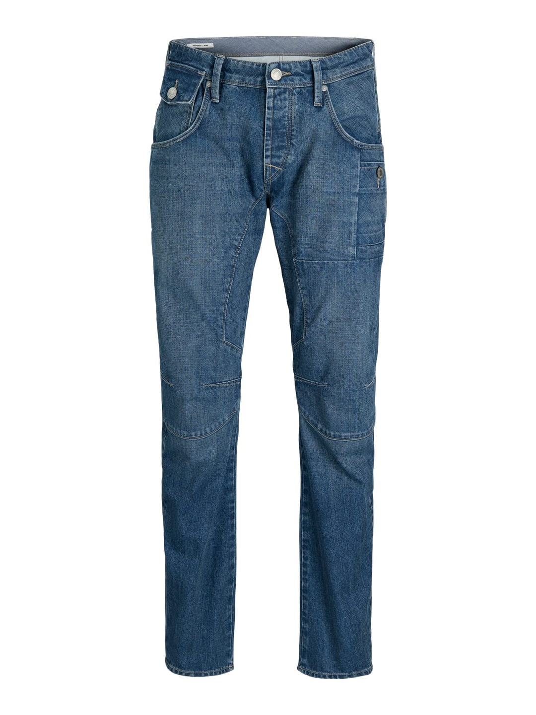 Jack & Jones JJIMIKE JJOSAKA JOS 542 jeans tapered fit – heren - Blue Denim - L32