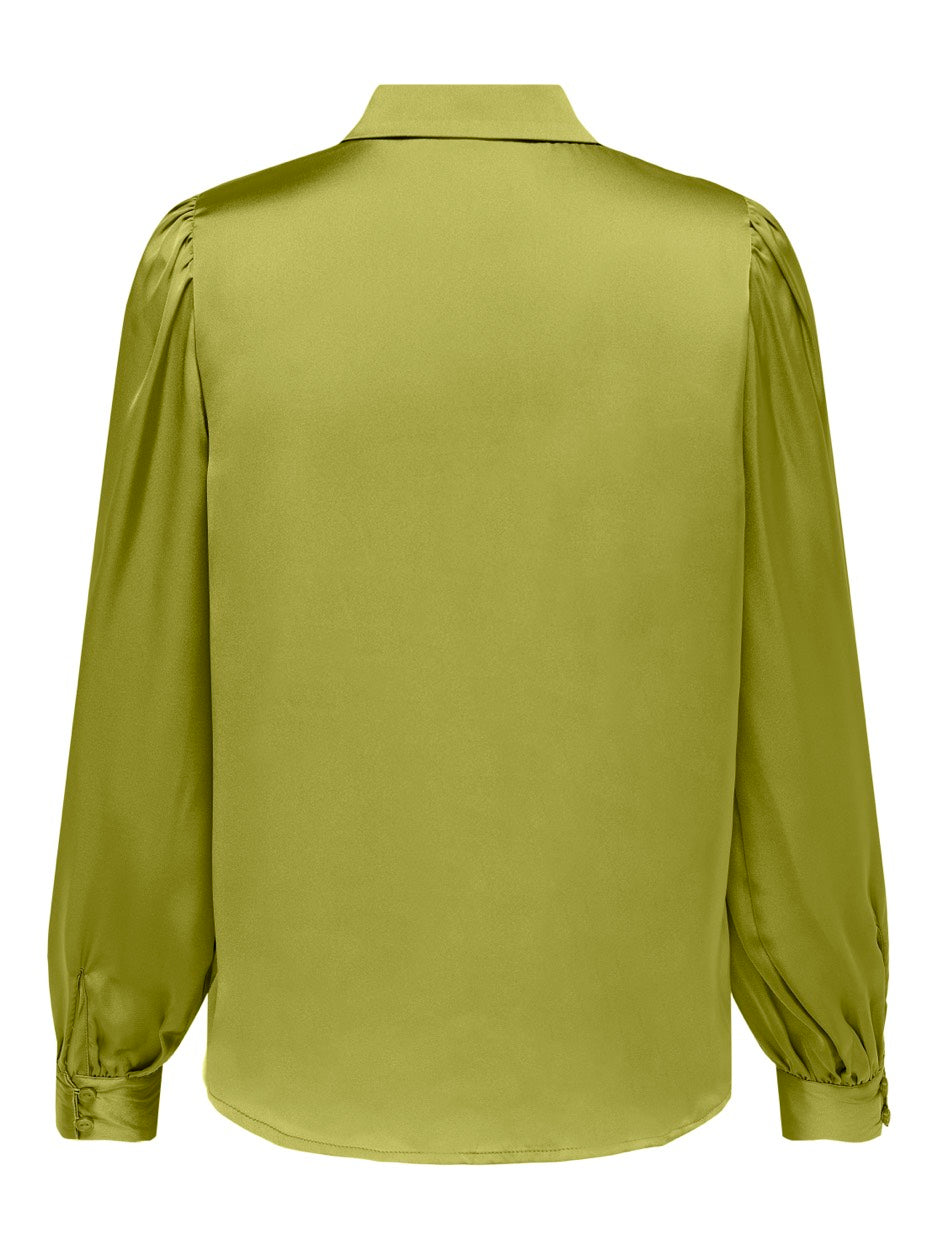 Only 15236938 blouse l/m dames lime