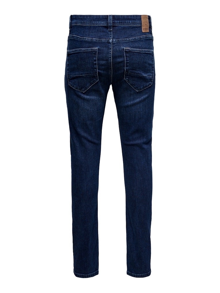 ONLY & SONS loom slim fit jeans blauw – heren - Blue Denim - L30