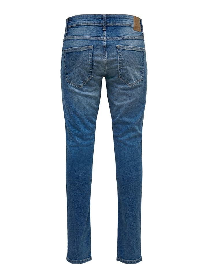 ONLY & SONS LOOM slim fit jeans blauw denim – heren - Blue Denim - L34