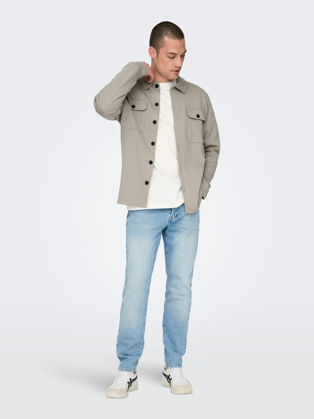 ONLY & SONS newkodyl overhemd zand – heren