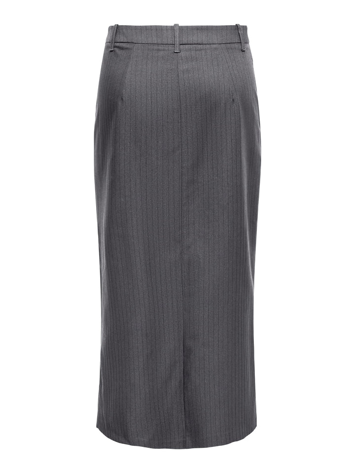 Jacqueline de Yong Ulrikke midi rok grijs dessin – dames