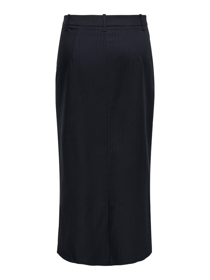 jacqueline de yong 15332699 Ulrikke rok midi dames blauw dessin