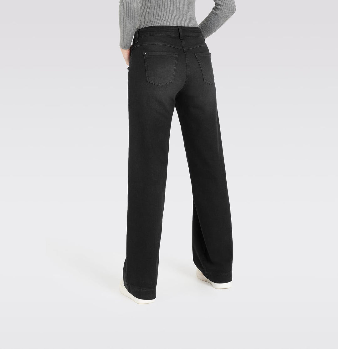 MAC jeans loose fit dames zwart denim – 5439/90 - Black Denim - L34