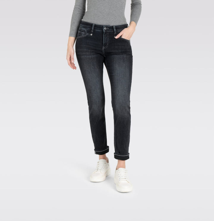 MAC jeans slim fit dames zwart denim – 5703 - Black Denim - 30