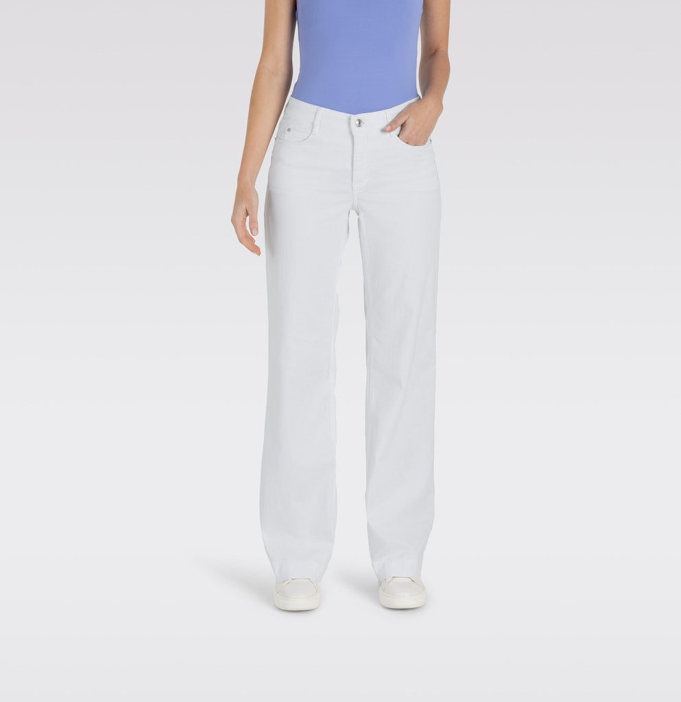 MAC jeans loose fit dames - 0351L-5441-90 - Wit - 34