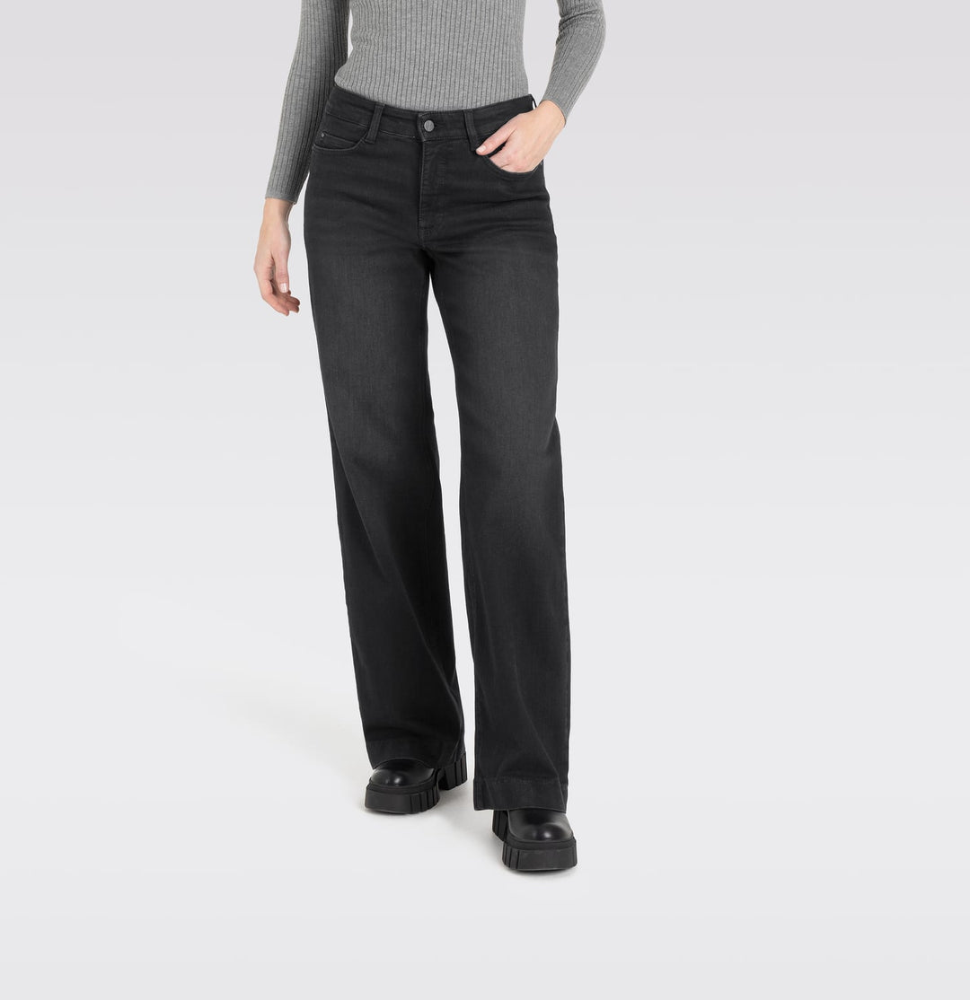 MAC jeans loose fit dames zwart denim – 5439/90 - Black Denim - L34