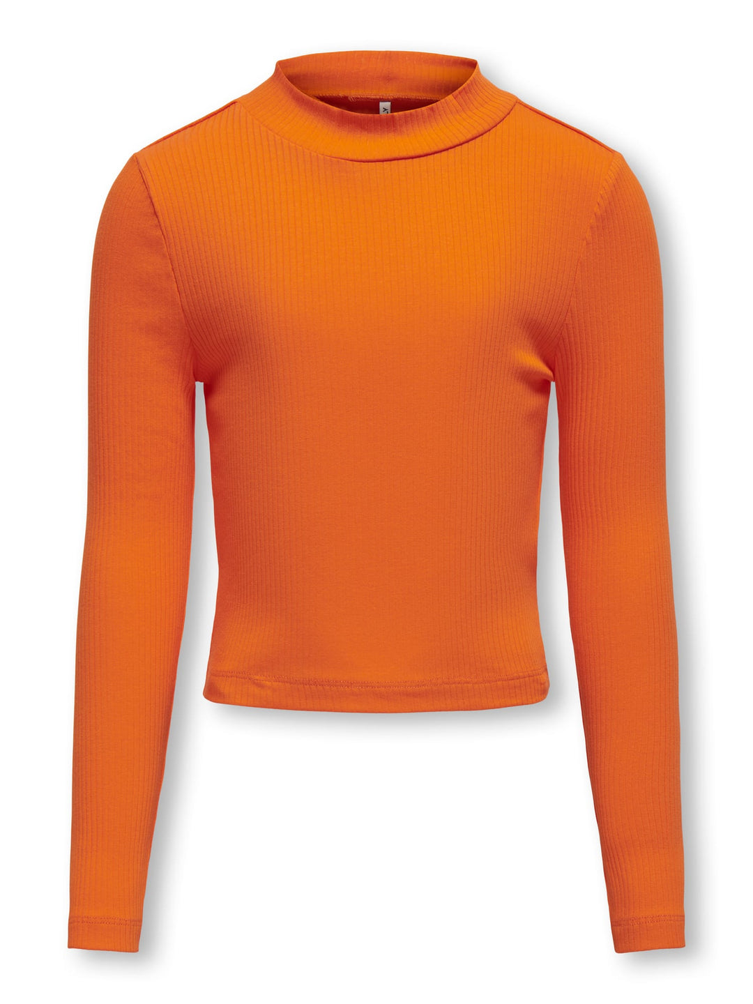 Kids Only Linea T-shirt l/m oranje – meisjes