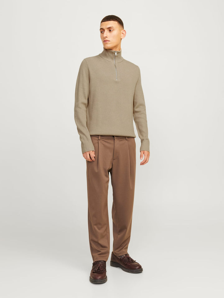 Jack & Jones 12257773 Perfect trui heren zand