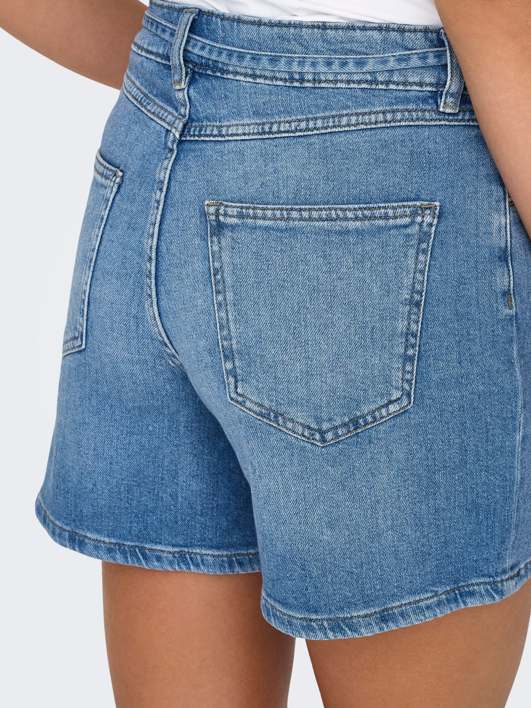 Only Gianna denim shorts blauw – dames - Blue Denim