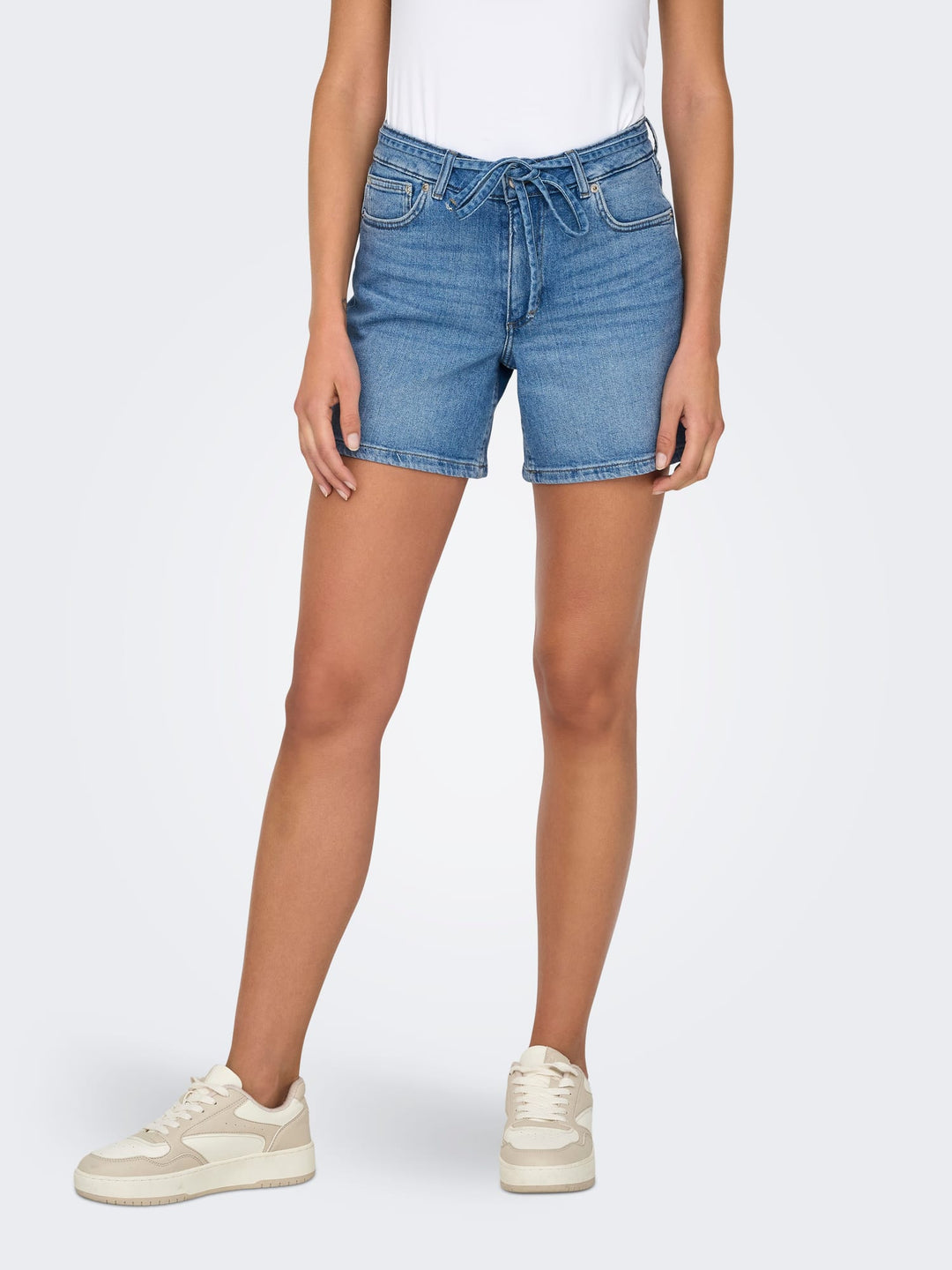 Only Gianna denim shorts blauw – dames - Blue Denim