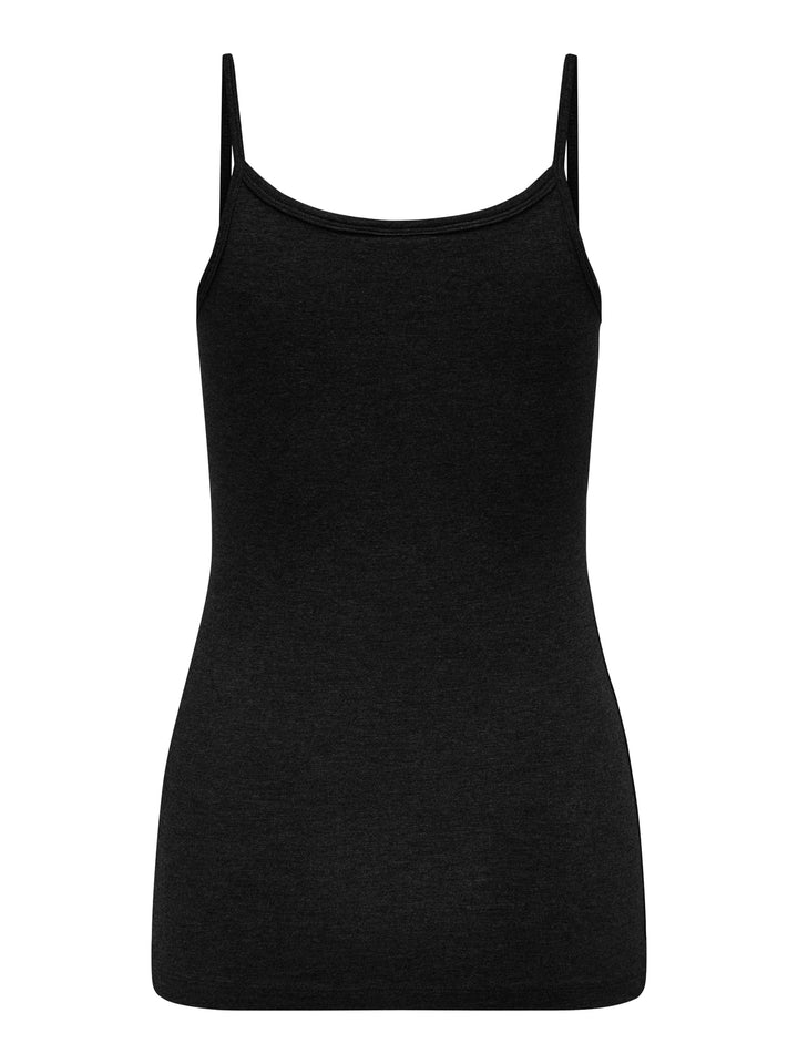 Jacqueline de Yong JDYMILA S/L Singlet Top - Dames - Zwart