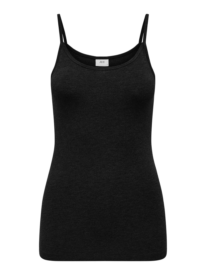 Jacqueline de Yong JDYMILA S/L Singlet Top - Dames - Zwart