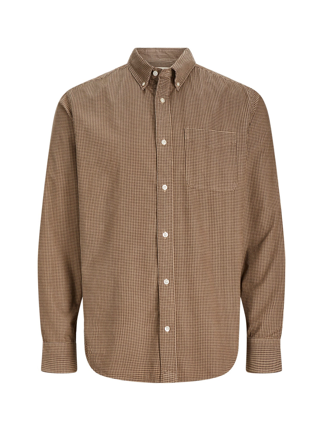 Jack & Jones BLubrook overhemd l/m bruin dessin – heren