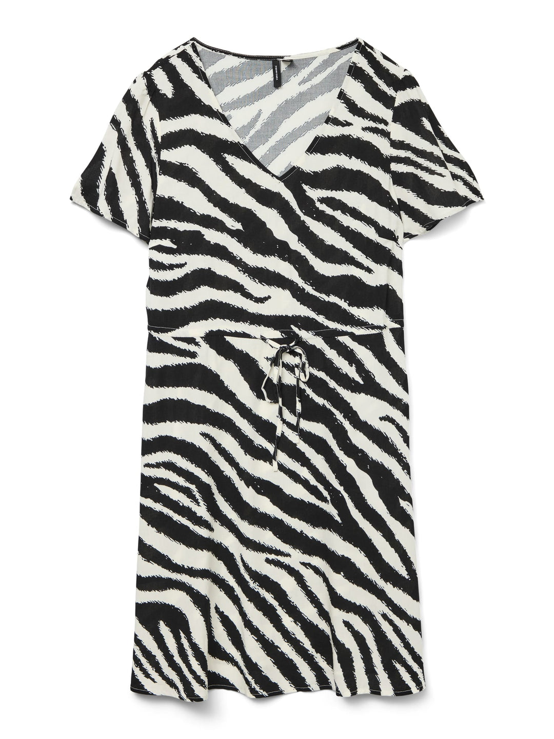VERO MODA 10307990 Easy jurk kort dames ecru dessin