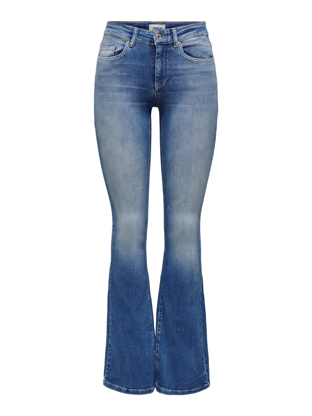 Only flared jeans blauw denim – dames - Blue Denim - L34
