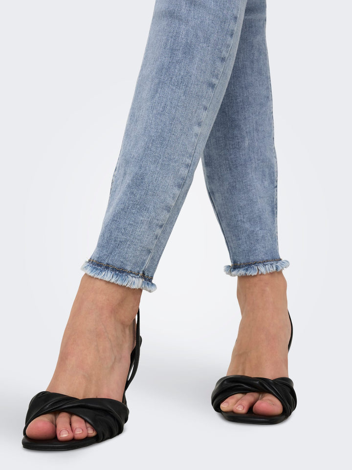 Only skinny fit jeans blauw - dames - Blue Denim - L32