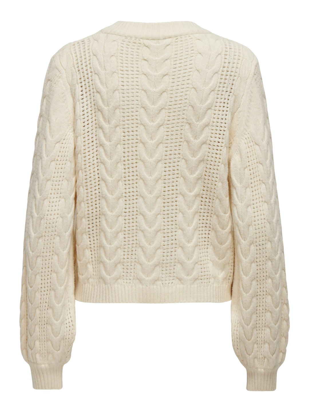Only trui dames ecru – ONLRUBINA LIFE LS CABLE