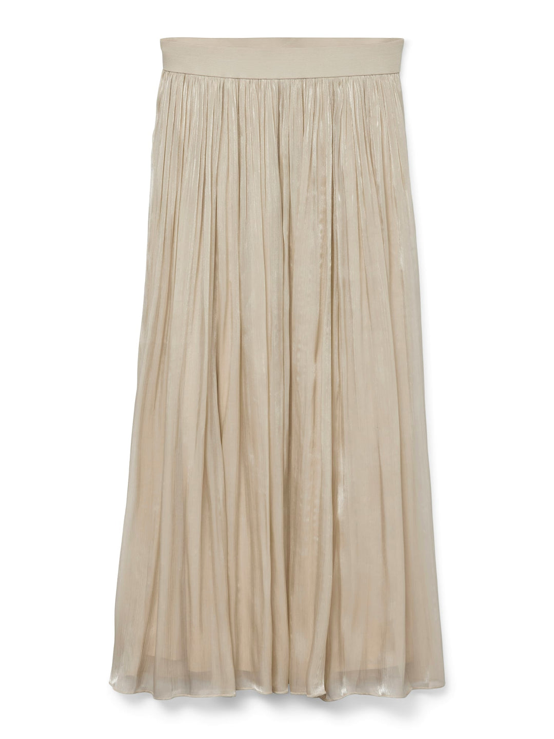 VERO MODA 10328017 Vips plissé rok - dames - Beige