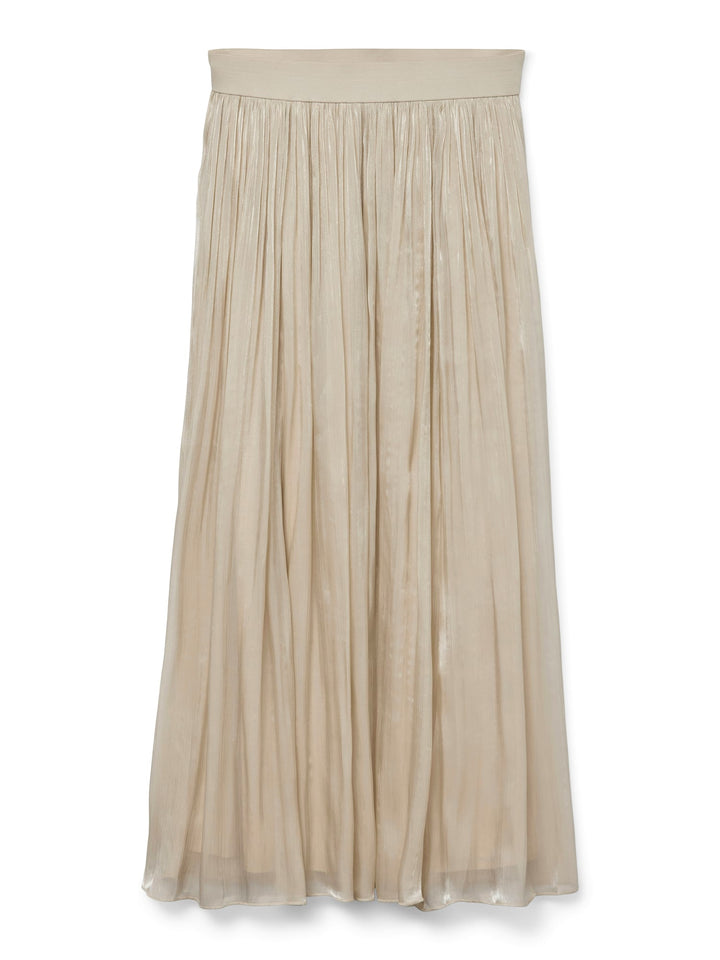 VERO MODA 10328017 Vips plissé rok - dames - Beige