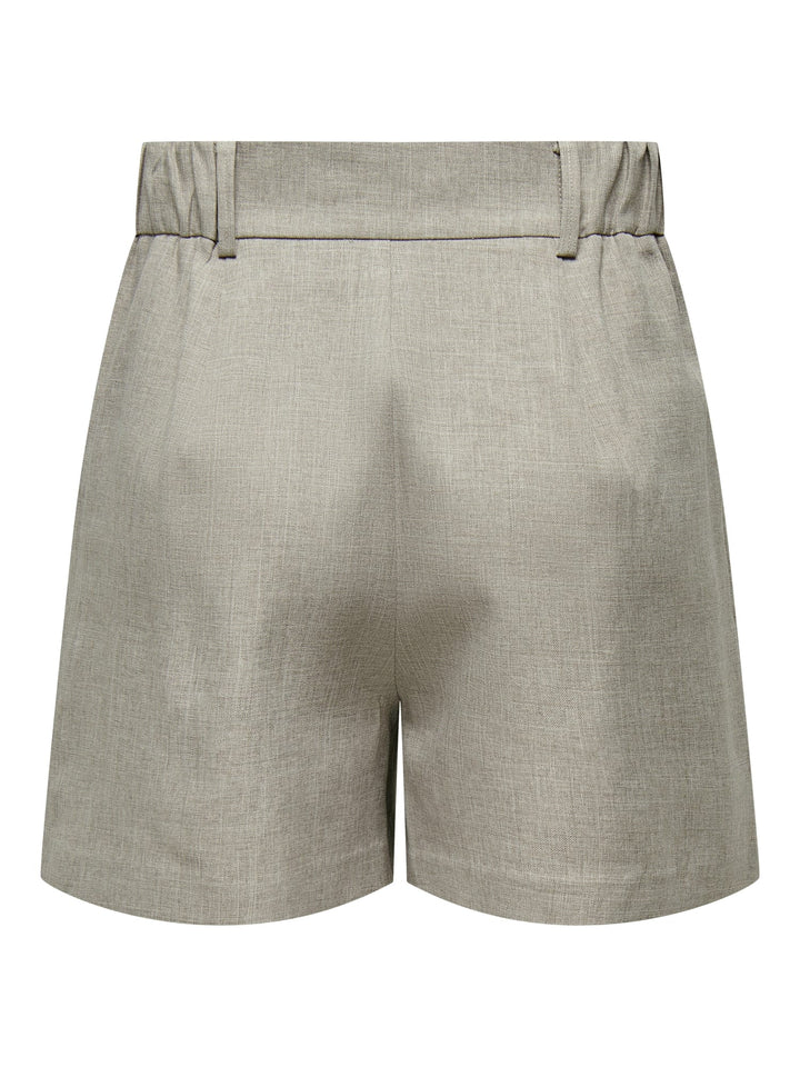 Only ONLLINDA HW MEL SHORTS licht bruin – dames shorts