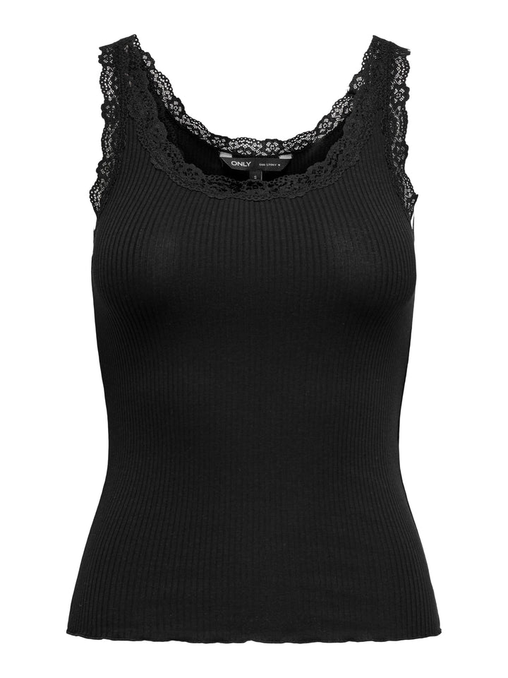 Only 15345994 Sara singlet zwart – dames