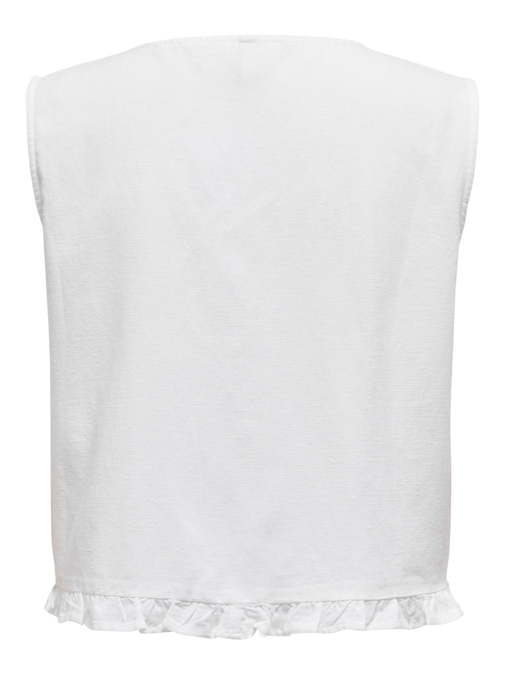 Only 15346503 Jakiri gilet dames off-white