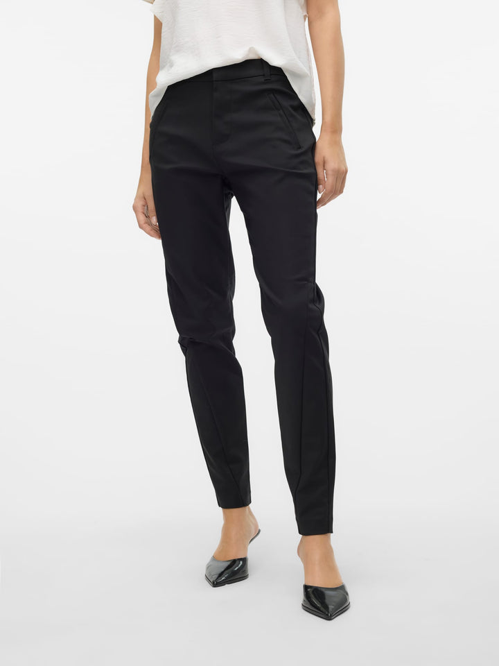 VERO MODA VMVICTORIA NW ANTIFIT ANKLE PANT – damesbroek - Zwart - L34