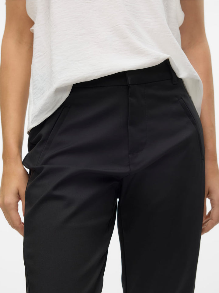 VERO MODA VMVICTORIA NW ANTIFIT ANKLE PANT – damesbroek - Zwart - L34