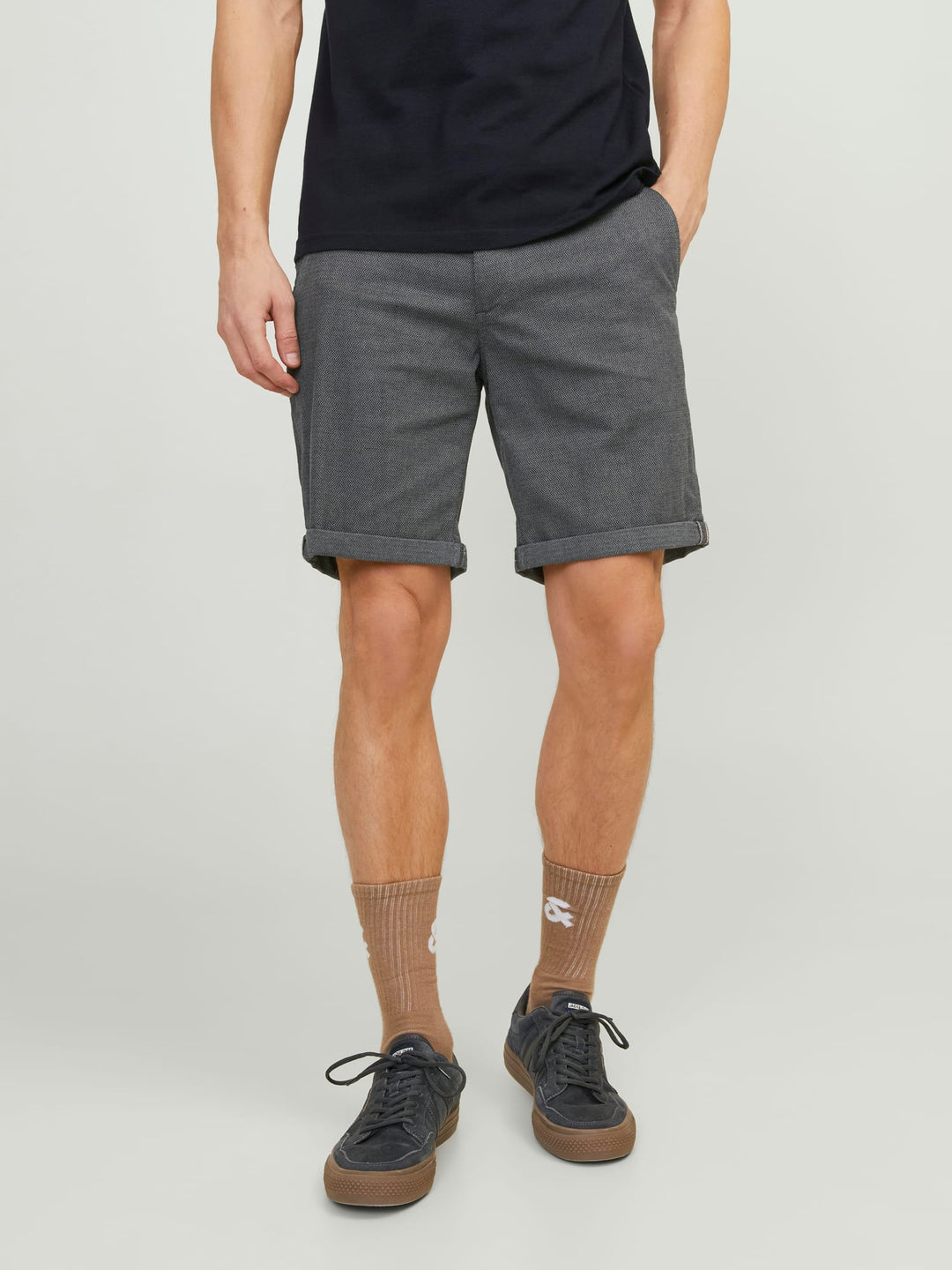Jack & Jones Fury chino shorts blauw dessin – heren
