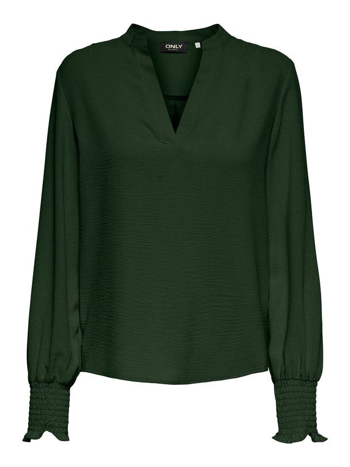 Only 15284309 mette top l/m dames groen