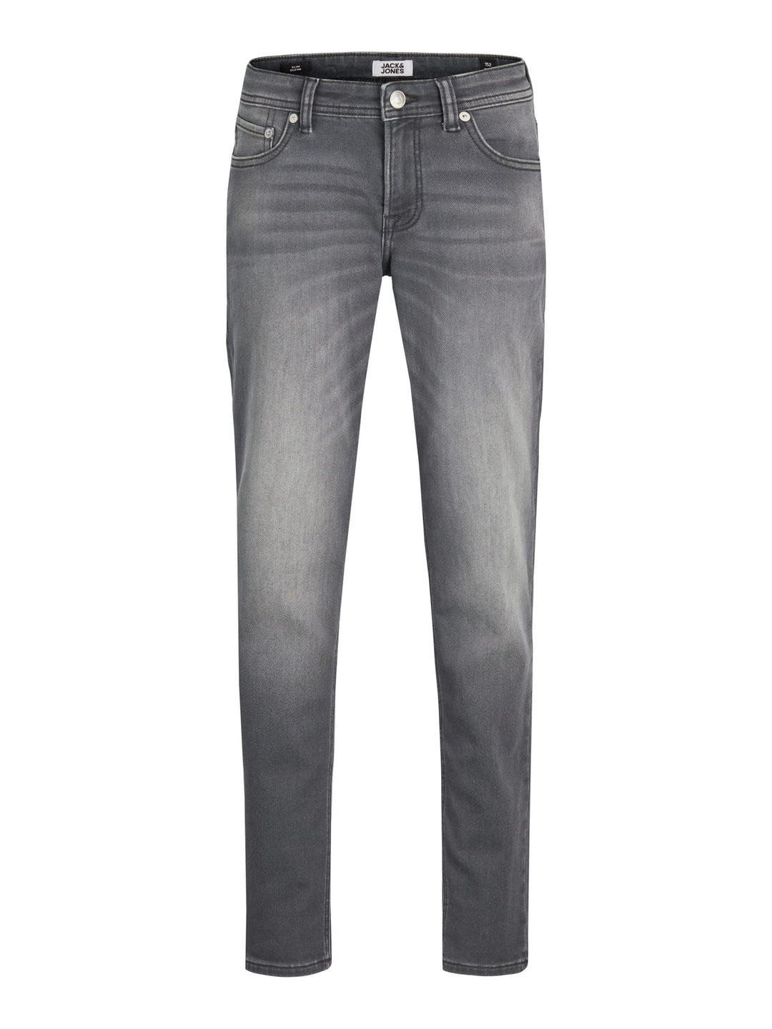 Jack & Jones Kids slim fit jeans grijs – jongens - Grey Denim