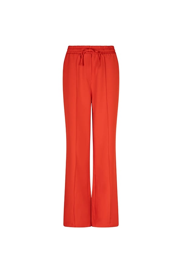 Lofty Manner QA37 C lauren lange broek dames koraal rood