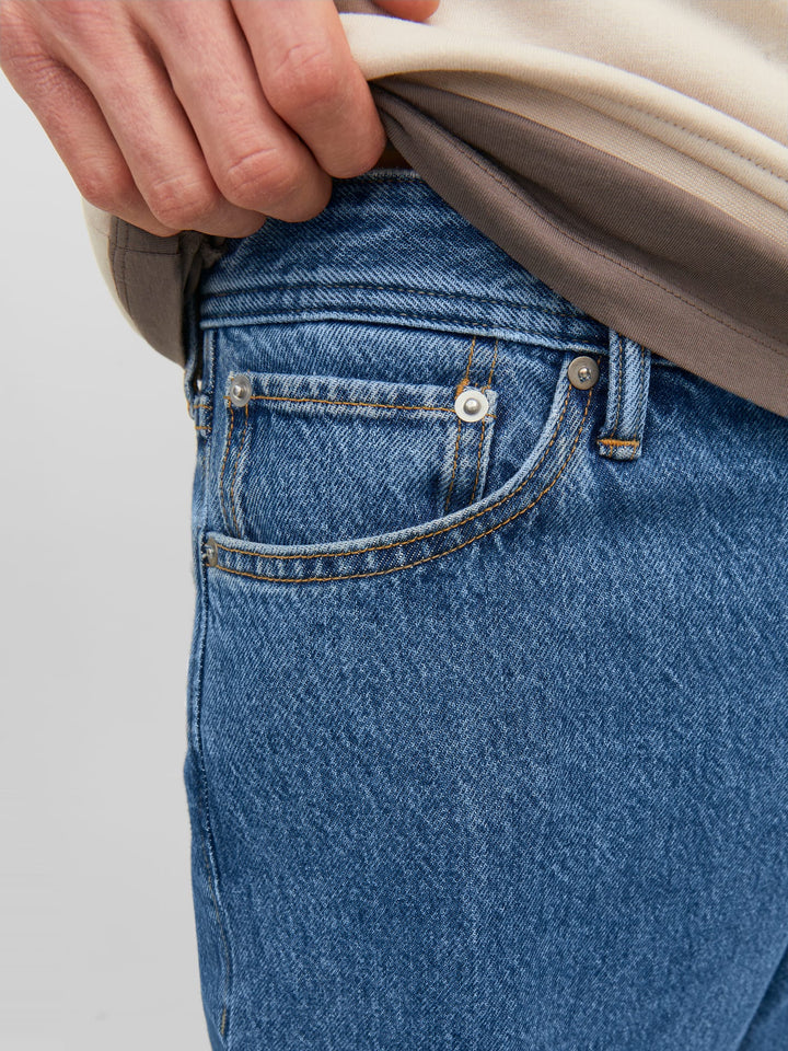Jack &amp; Jones 12236078 alex jeans low croth-baggy fit blue denim - L32