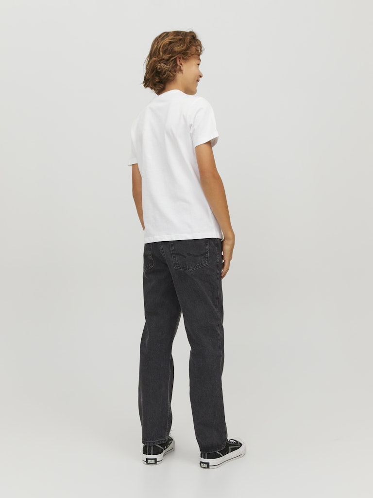 Jack & Jones Kids jeans loose fit zwart denim – jongens - Black Denim