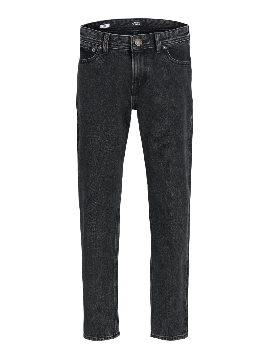 Jack & Jones Kids jeans loose fit zwart denim – jongens - Black Denim