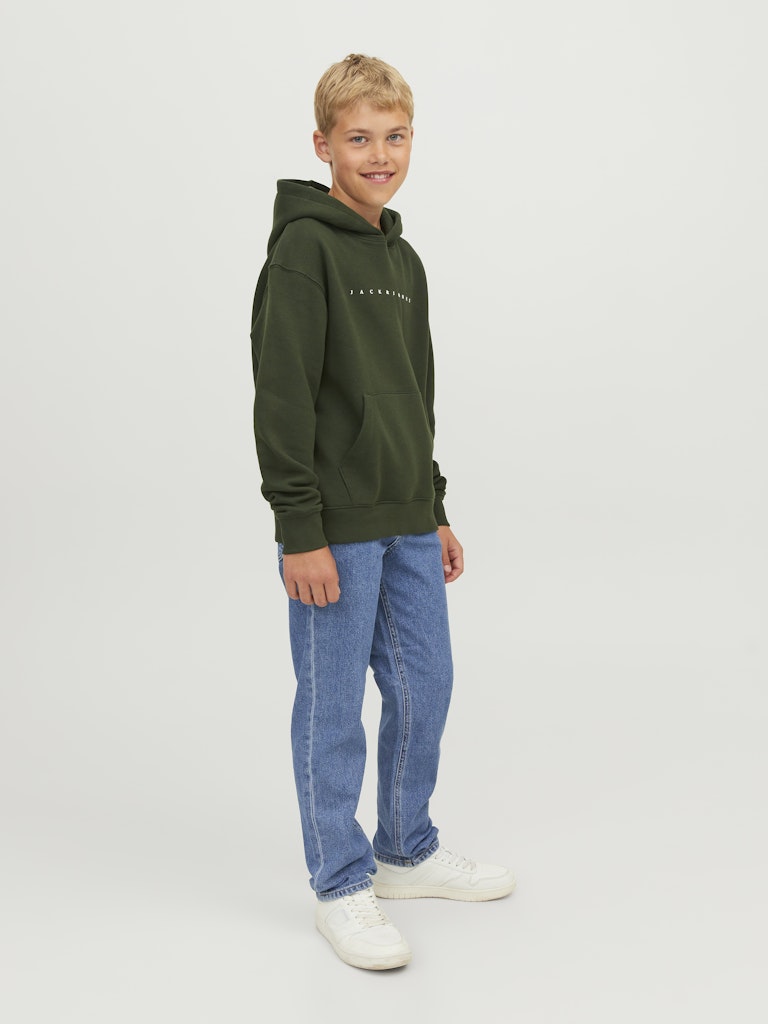 Jack & Jones Kids Clark jeans regular fit – jongens - Blue Denim