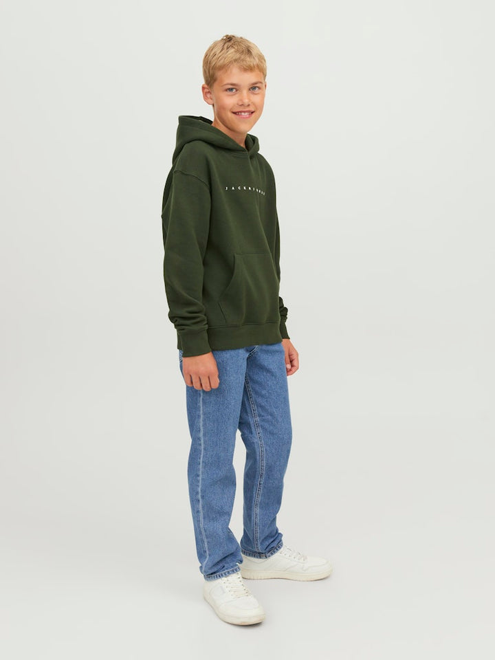 Jack & Jones Kids Clark jeans regular fit – jongens - Blue Denim