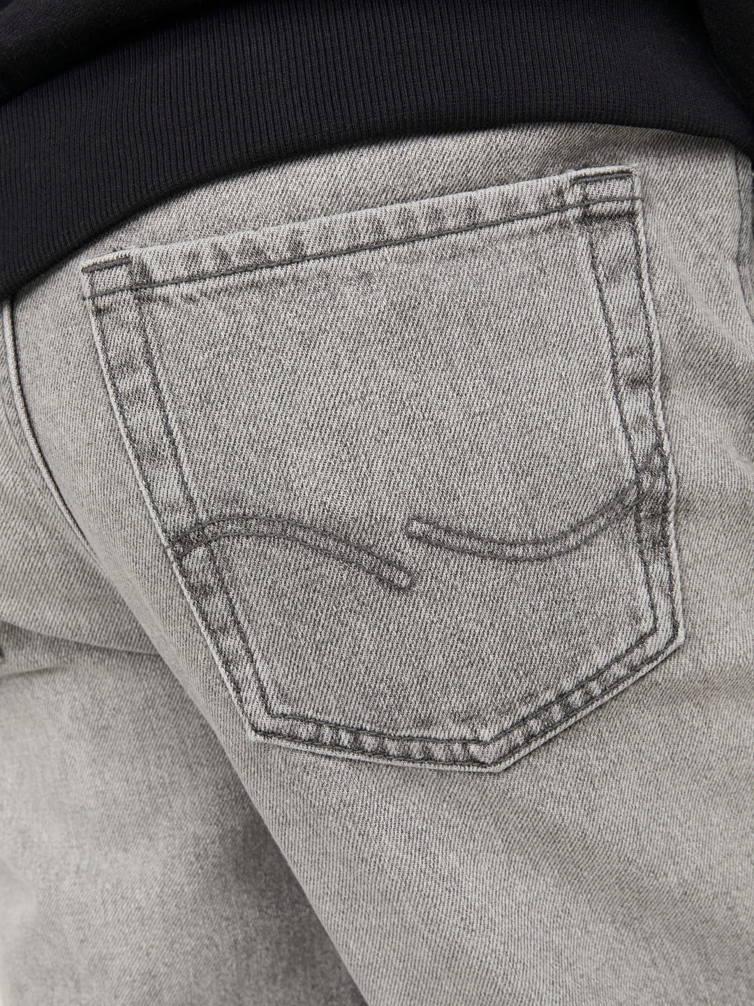 Jack & Jones Kids jeans loose fit grijs - jongens - Grey Denim