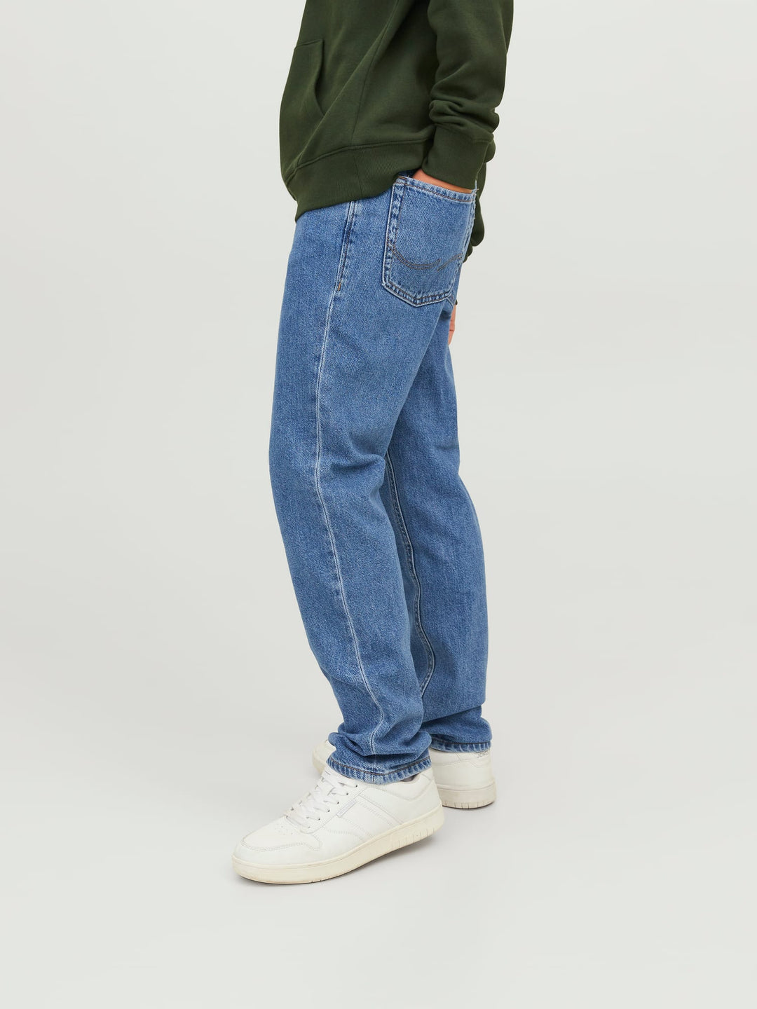 Jack & Jones Kids Clark jeans regular fit – jongens - Blue Denim