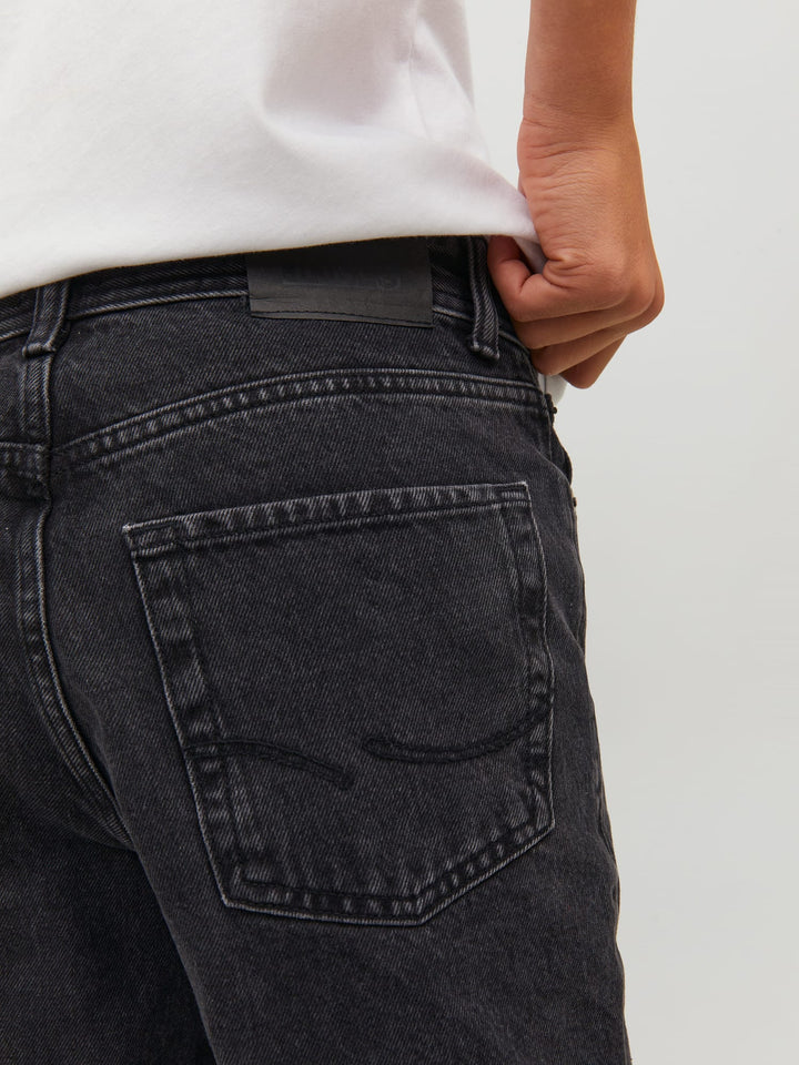 Jack & Jones Kids jeans loose fit zwart denim – jongens - Black Denim