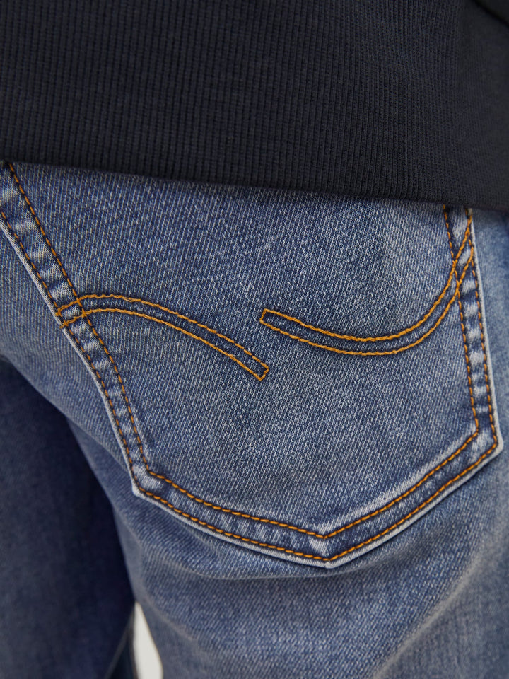 Jack & Jones Kids slim fit jeans Glenn – jongens - Blue Denim