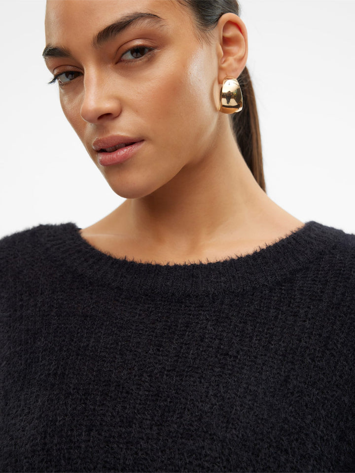VERO MODA 10310876 Puff – dames trui zwart
