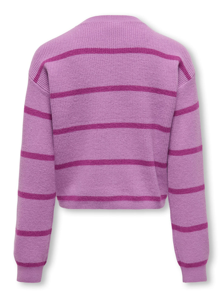 Kids Only 15326339 franca trui meisjes paars dessin