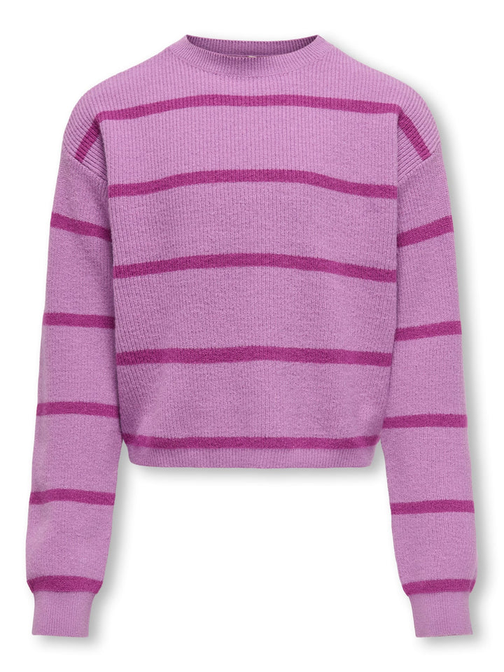 Kids Only 15326339 franca trui meisjes paars dessin