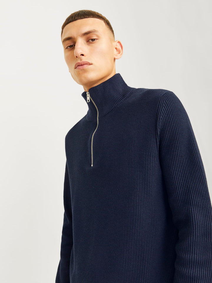 Jack & Jones gebreide pullover navy – heren